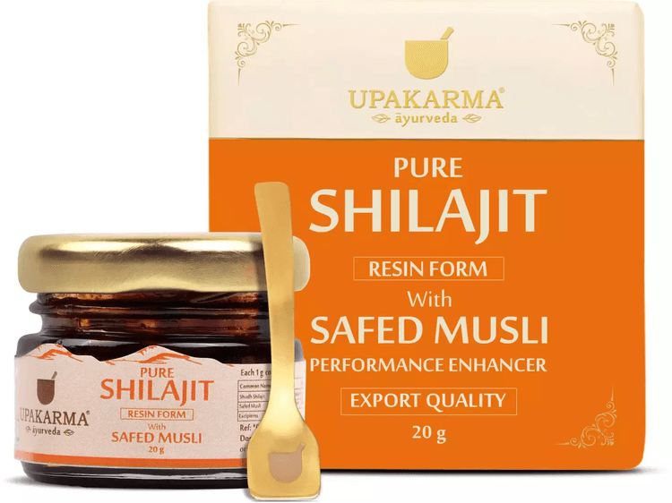 Upakrma Pure Shilajit Resin Form With Safed Musli 20 g